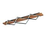 901936 LED Deckenleuchte Holz rustikal