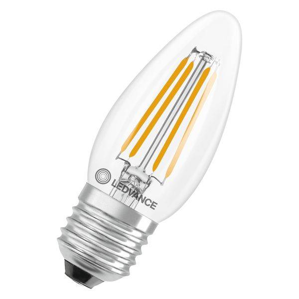 LED CLASSIC B DIM P 3.4W 827 Clear E27