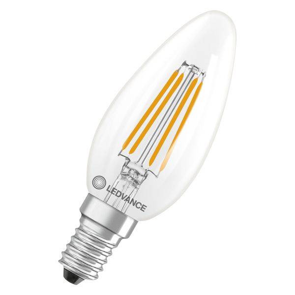 LED CLASSIC B P 3.4W 827 Clear E14