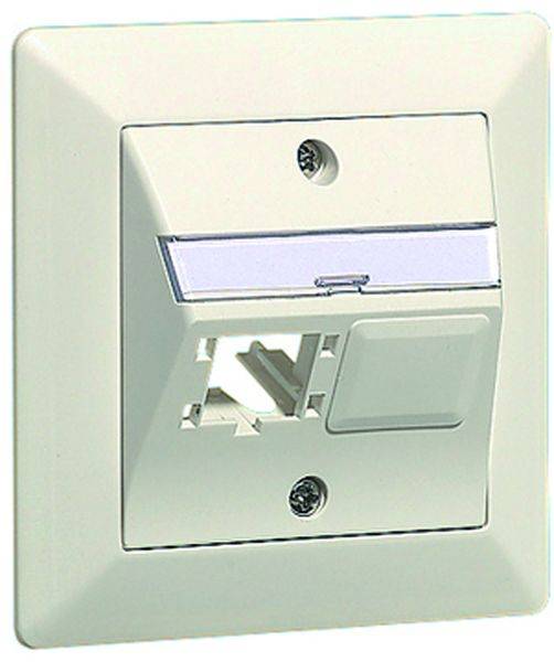 UP Global Anschlussdose 88x88 2-Port rw