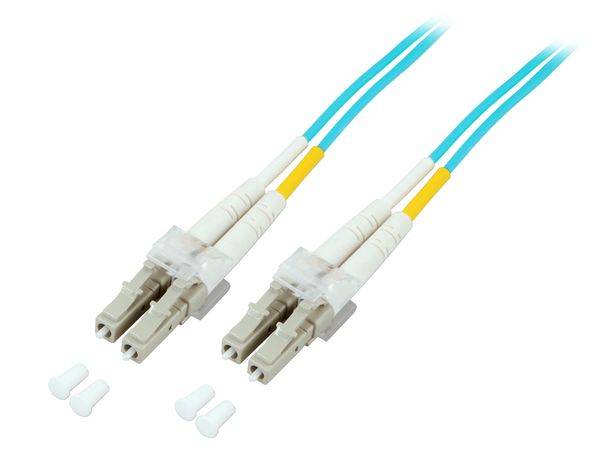 Patchkabel LC/LC Duplex G 50/125 1m OM3