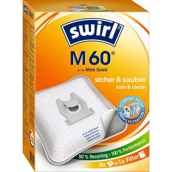 M 60 EcoPor 4er Staubsaugerbeutel