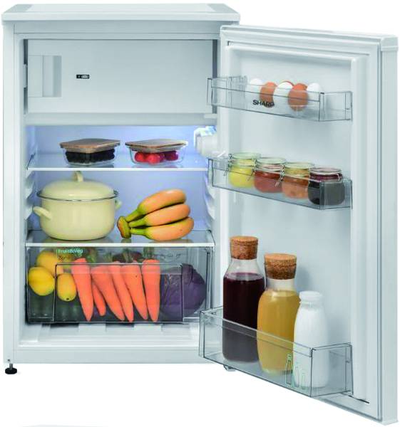 SJ-UD121T2W-EU weiß Tischkühlschrank