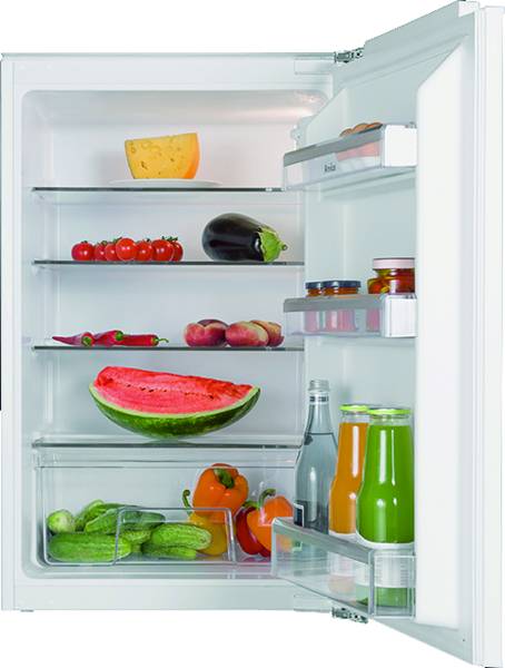 Amica EVKS 16182/1 EB-Kühlschrank E 135L 88cm Festtür Inverter Hausgeräte Großgeräte