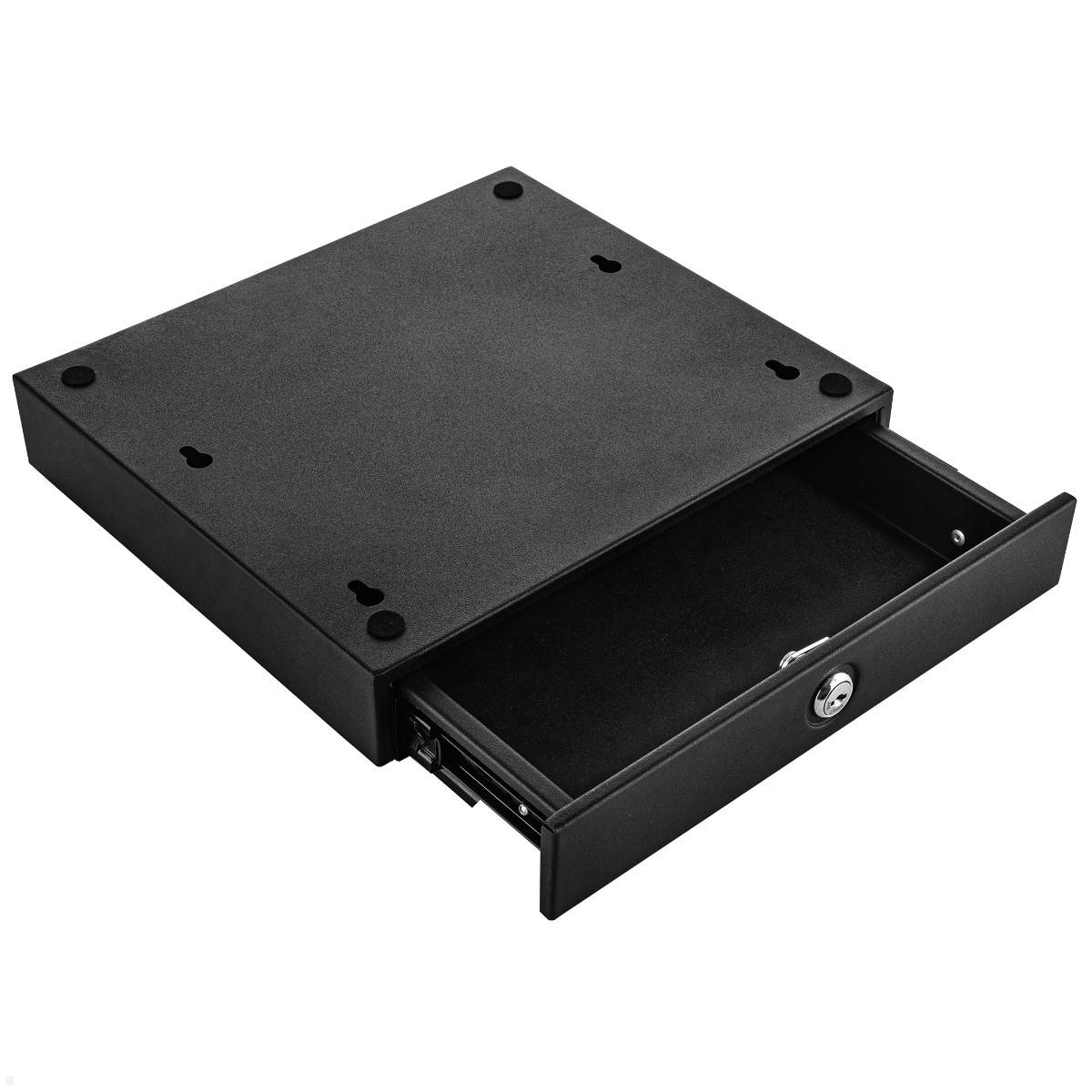 Fellowes Drawer Unterbau Schublade mit USB A/C, abschließbar, schwarz (100091611...