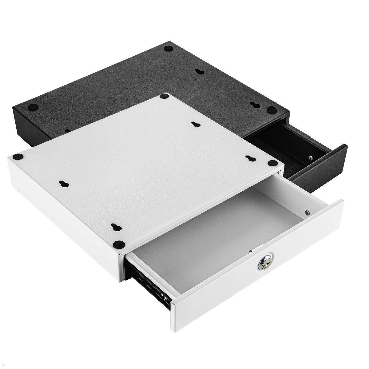 Fellowes Drawer Unterbau Schublade mit USB A/C, abschließbar, schwarz (100091611...