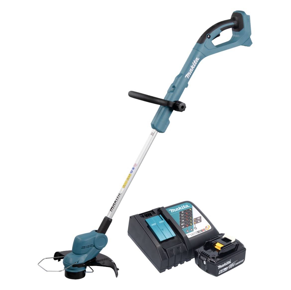 Makita DUR 193 RG1 Akku Rasentrimmer 18 V 260 mm + 1x Akku 6,0 Ah + Ladegerät