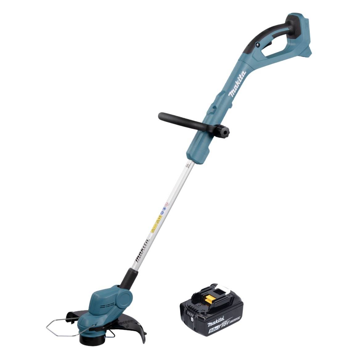Makita DUR 193 T1 Akku Rasentrimmer 18 V 260 mm + 1x Akku 5,0 Ah - ohne Ladegerät