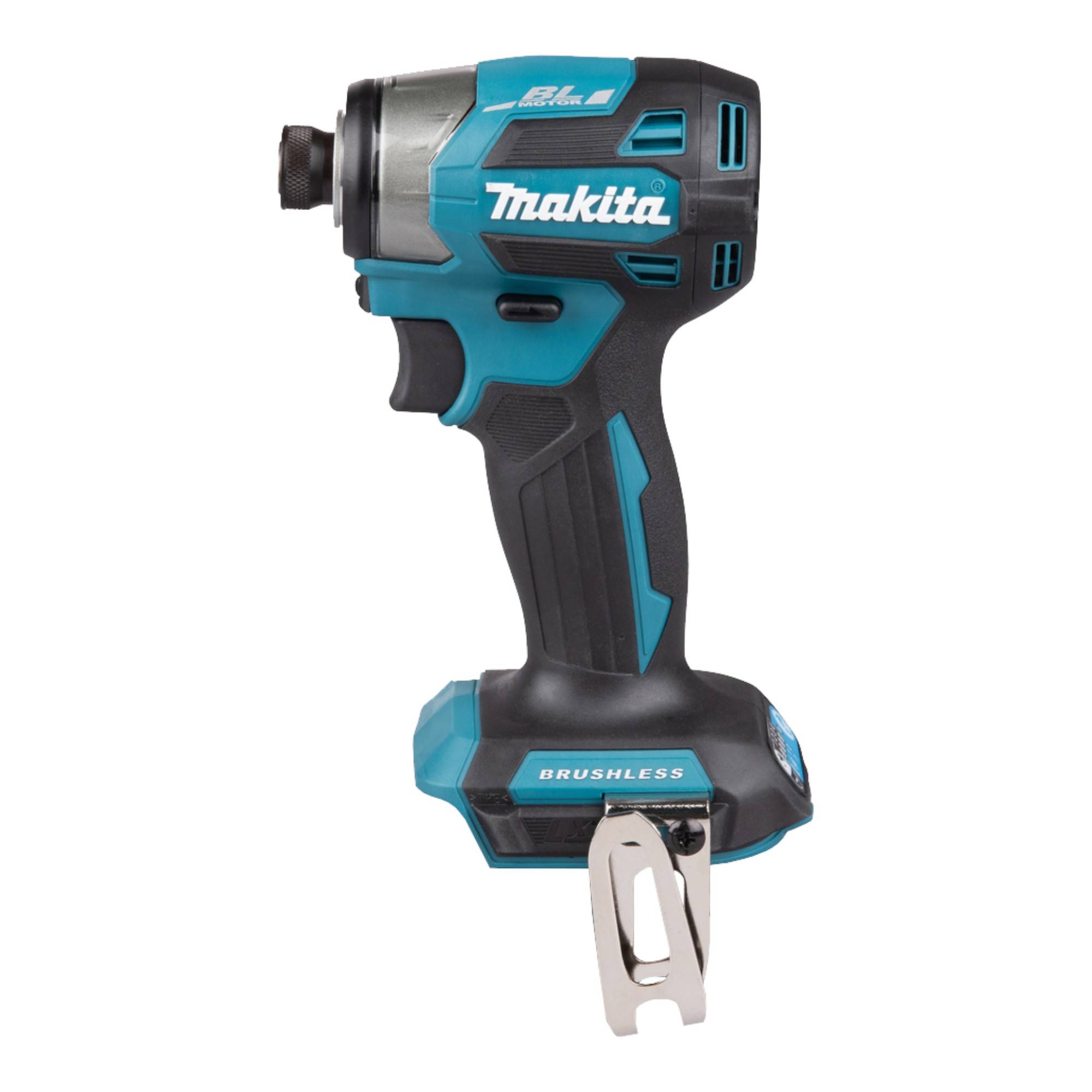 Makita DTD 173 RM Akku Schlagschrauber 18 V 180 Nm 1/4“ Brushless + 2x Akku 4,0 Ah + Ladegerät
