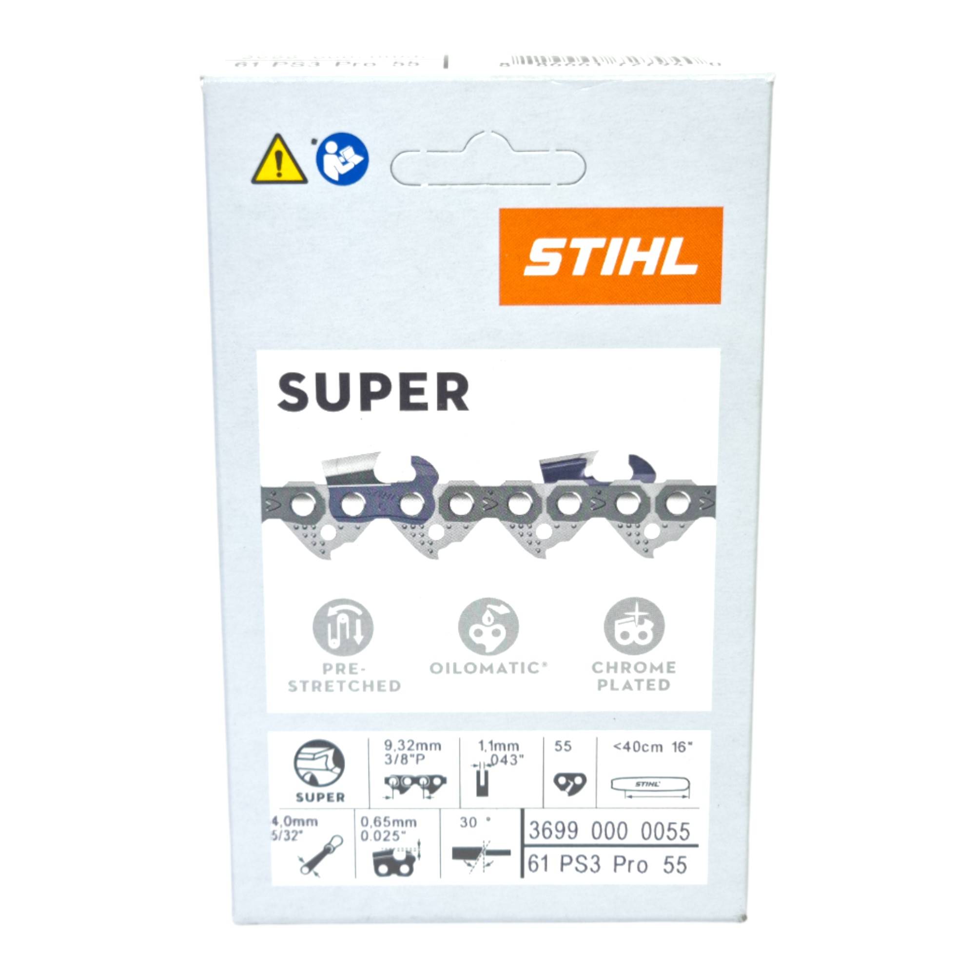 Stihl Picco Super 3 Pro (PS3 Pro) Sägekette 3/8" P 1,1 mm 55 TG ( 36990000055 )