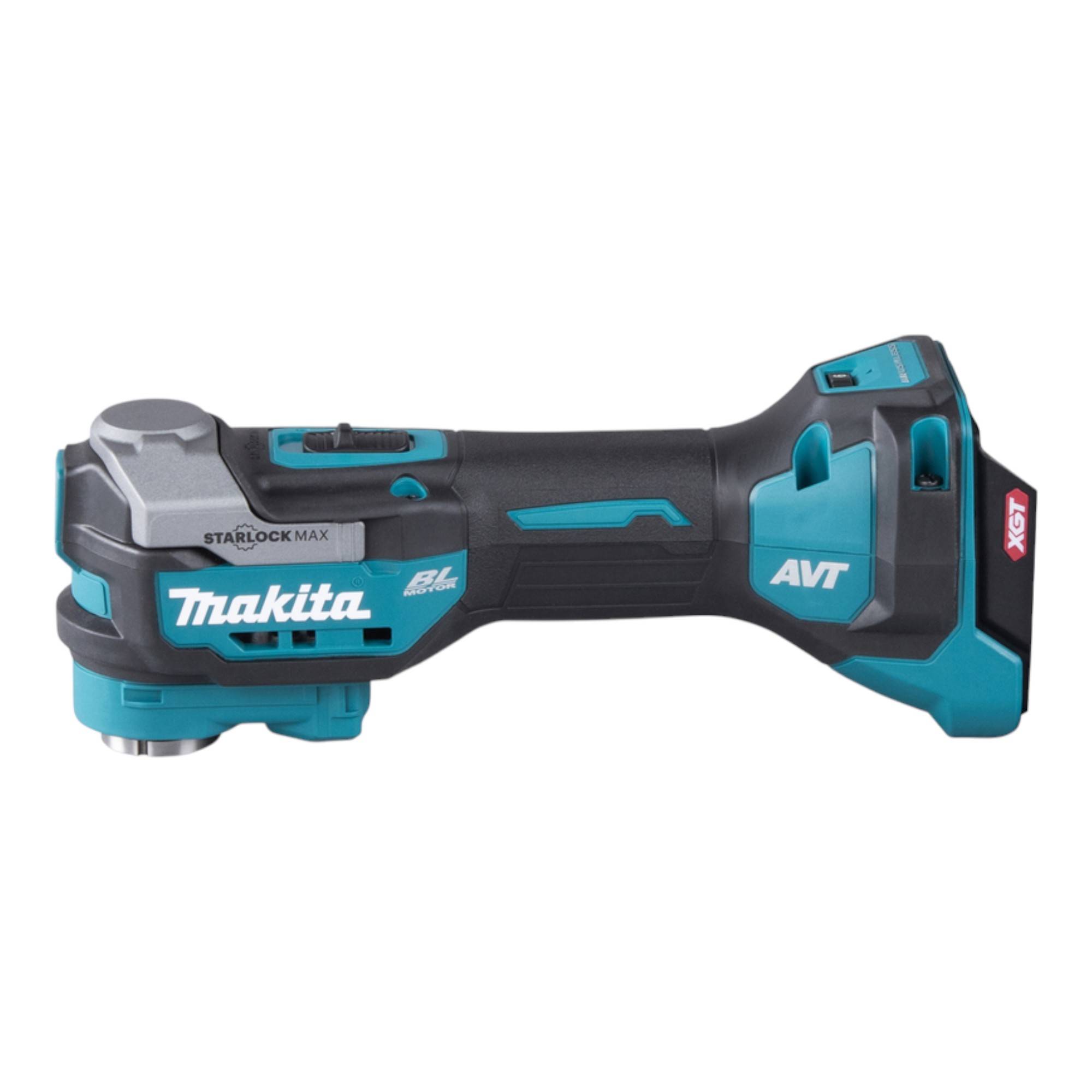 Makita TM 001 GD203 Akku Multifunktionswerkzeug 40 V max. Starlock Max Brushless + 2x Akku 2,5 Ah + 37 tlg. Zubehörset + Ladegerät + Makpac