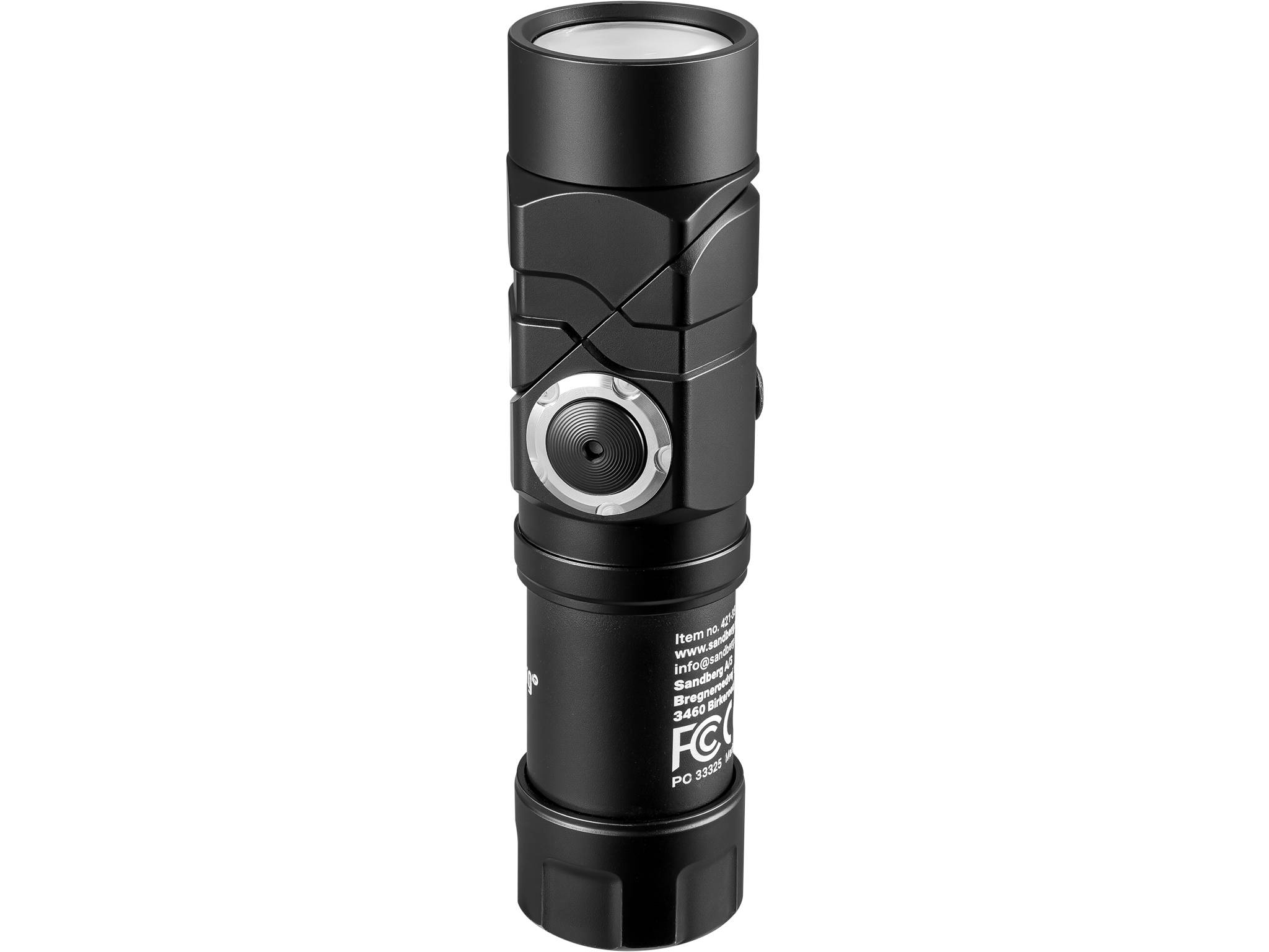 Sandberg 421-35, Stirnband-Taschenlampe, Schwarz, Aluminium, IP44, LED, 25 lm