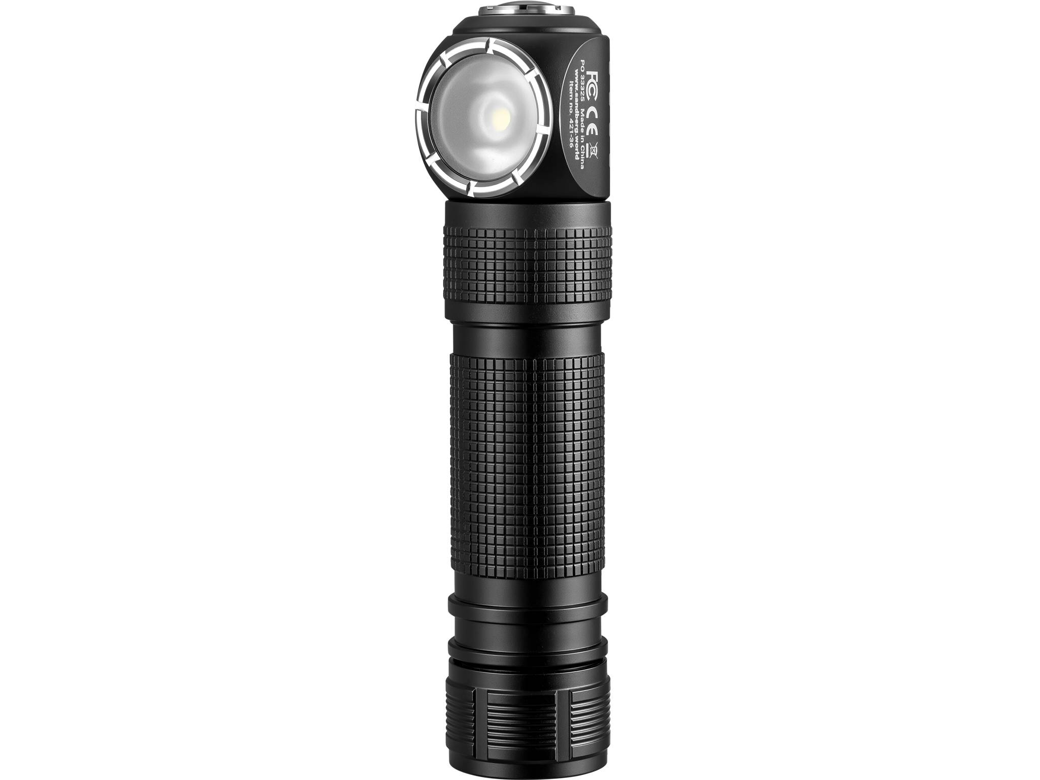 Sandberg 421-36, Stirnband-Taschenlampe, Schwarz, Aluminium, IP66, LED, 25 lm