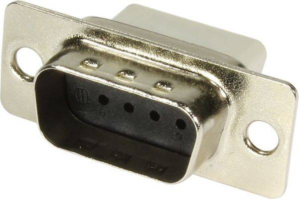 09670095601 D-Sub crimp 9-pole male asse