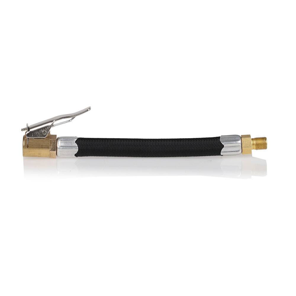 HEYNER® Ventilverlängerung für Schraderventil mit Hebelstecker Schlauch-Adapter 14cm Länge & 7,7mm