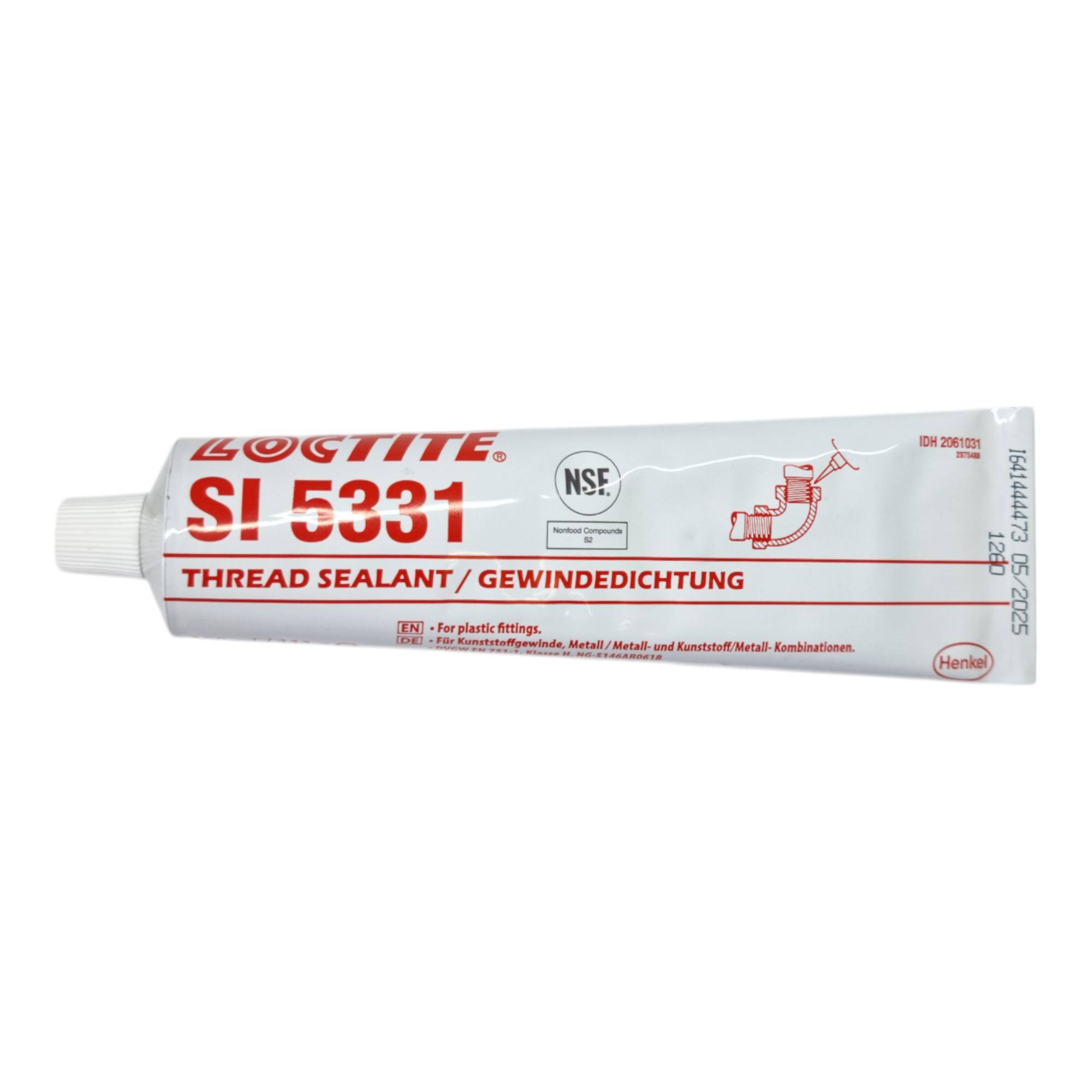 LOCTITE SI 5331 flüssige Gewindedichtung 100 ml 50000 cp mPa.s -55,0 - +150,0 °C ( 2061031 ) für Metall und Kunststoff