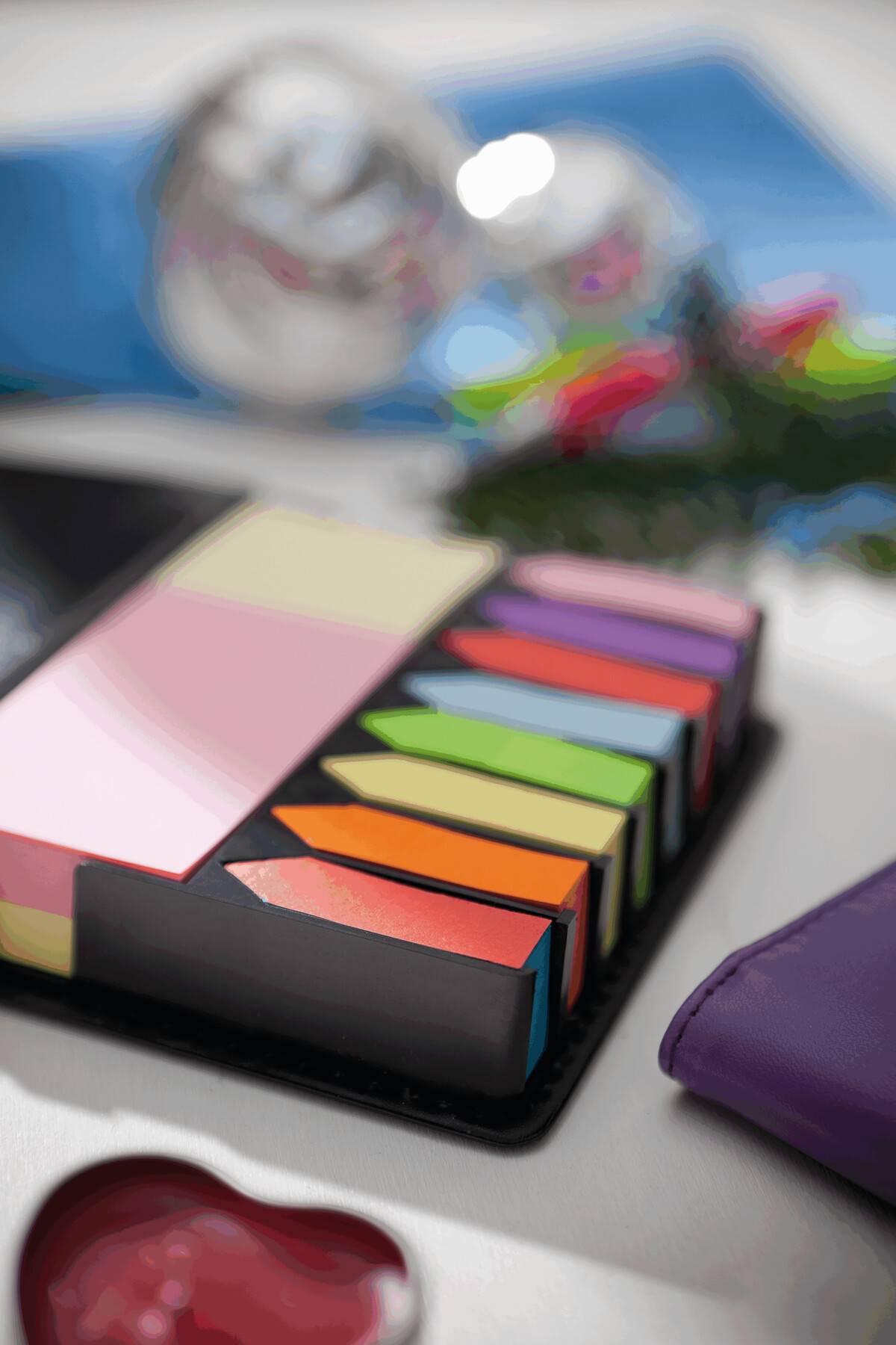 Klebezettel Set 1200 Stück – Bunte Haftnotizen | Sticky Notes, Notizzettel, Haftstreifen | kleine Haftnotizzettel