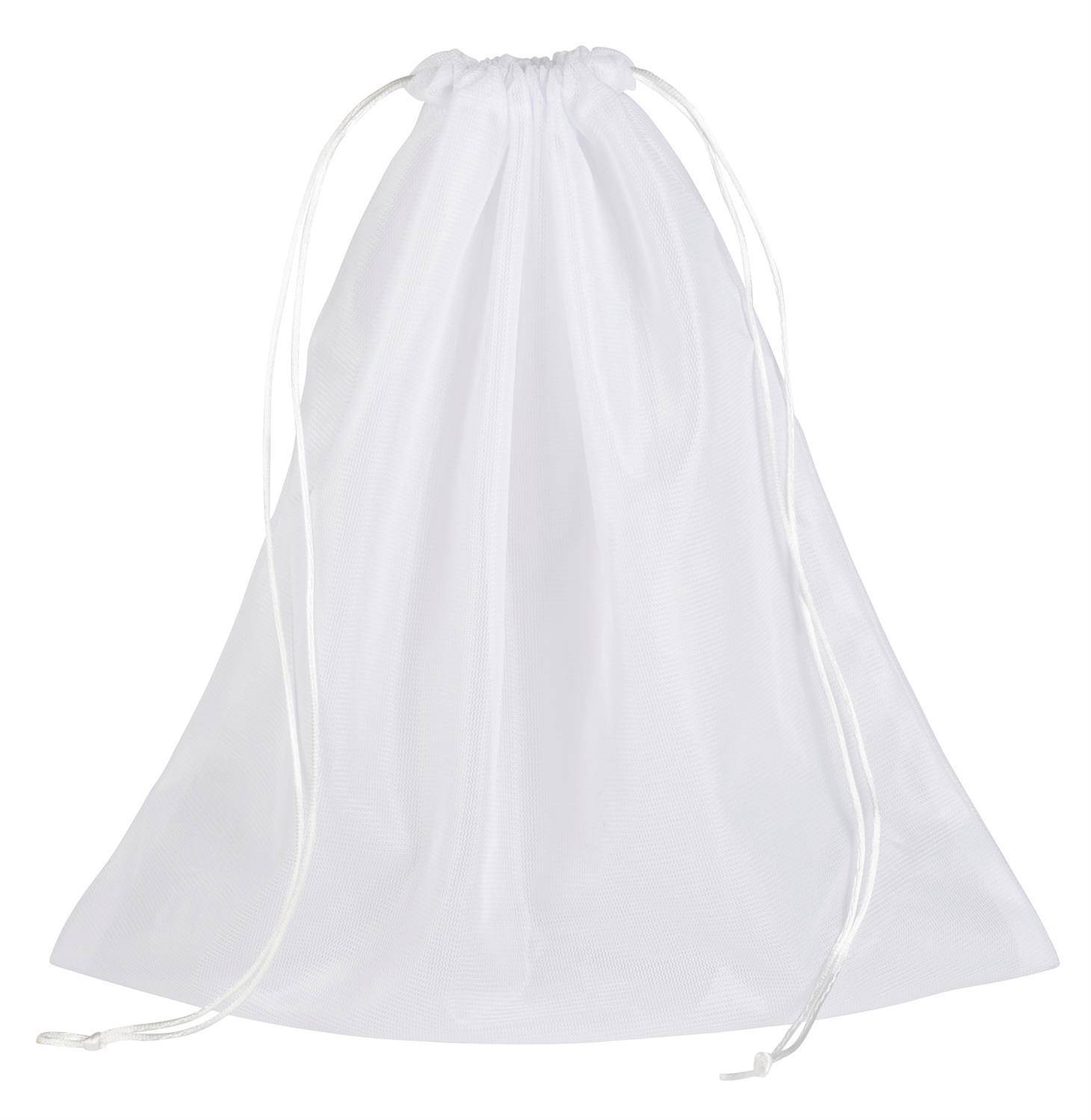 1 x Gemüsenetz 37 x 37 Einkauftasche waschbar Meshtaschen Obst Gemüsebeutel BWI