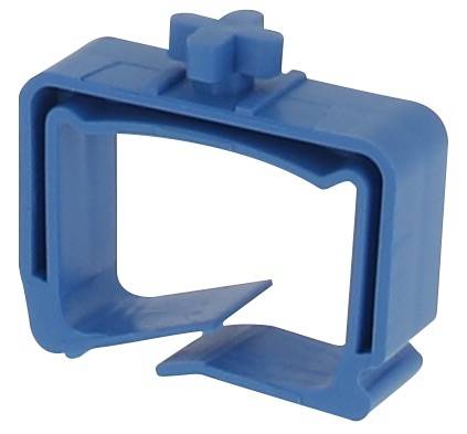 170105 Kabelsammelhalter blau klein für