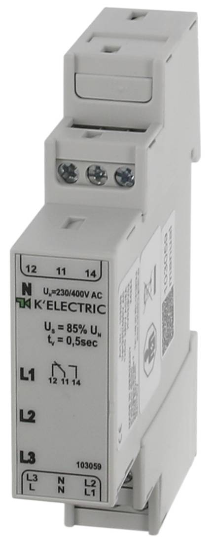 103059 Unterspannungsmessrelais 3 LED, 1