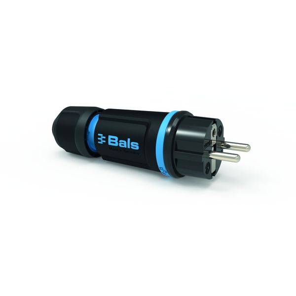 Bals Schutzkontakt-Stecker 16A 7370-1 250V IP54 Industriematerial Verbindungstechnik Steckverbinder