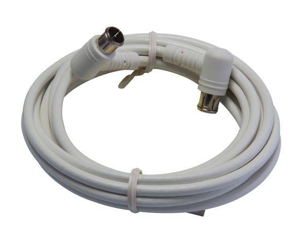 SATKAB A 3.0 m 2xF-Quick Winkelstecker