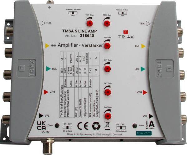 TMSA 5 LINE AMP or-/Nach-Verstärker