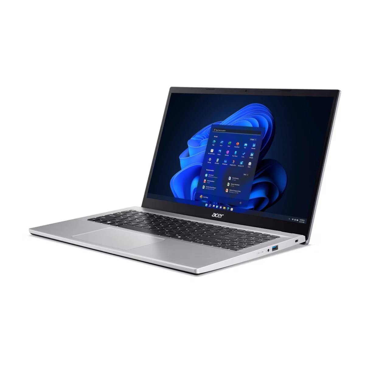 Acer Aspire Go 15 | 15.6" | AMD Ryzen 7 5825U | 8 x 4.50 GHz | 8 GB RAM | 256 GB SSD | Win 11 | Norton 360 | Silber