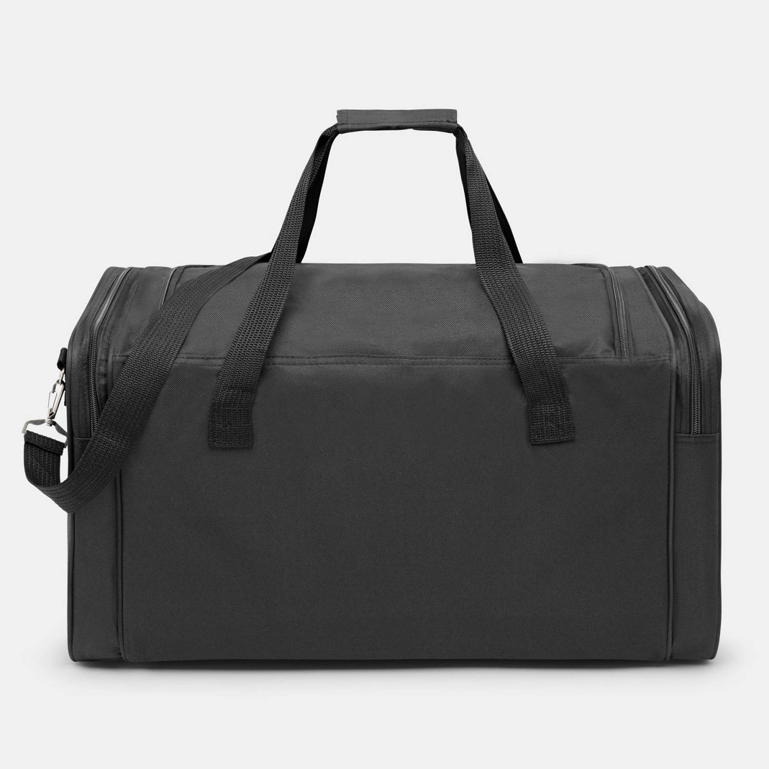 Reisetasche XL 58×28×33 cm Schwarz – 48 L