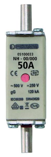 PSI NH000KTF-C 50A NH-Sicherungseinsatz