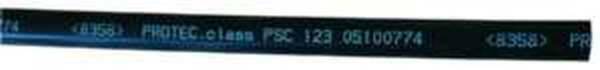 PSC 123 mittelw. Schrumpfschlauch sw 1m