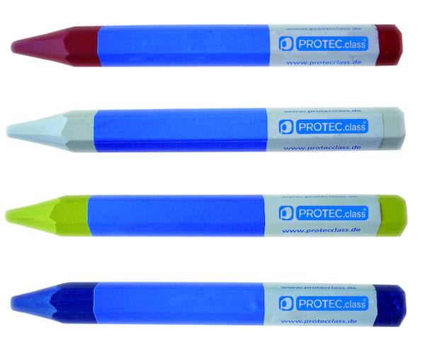 PSKBL Signierkreide blau VE12