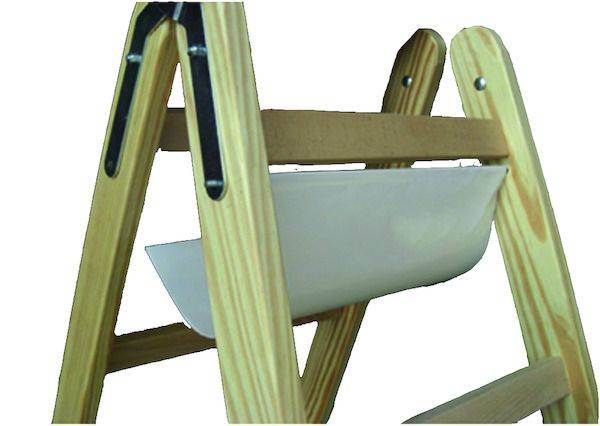 PWATH Werkzeugablagetasche Holz-Leitern