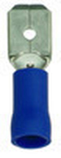 PFSI 1,5-2,5/4,8x0,5 Flachstecker blau