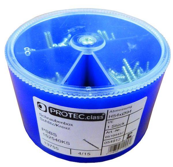 PSBS 152540KS Schraubenbox Schlitz/Kreuz