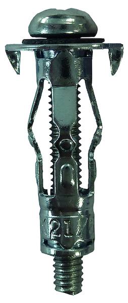 PMHD4x6S Metall-Hohlraumdübel M4x22 mm