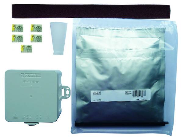 PFRGK Gel-Abzweigkasten 80x80x37