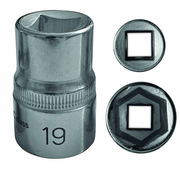 PROTEC.class Steckschlüssel-Einsatz PSSL19 1/2Z 6-kt 19mm