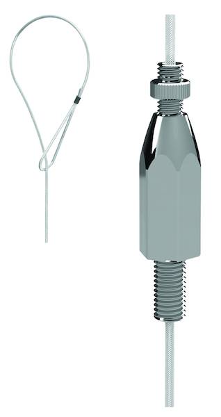 PSASST1x45 Seil Schlf Trapez M8 45kg/1m