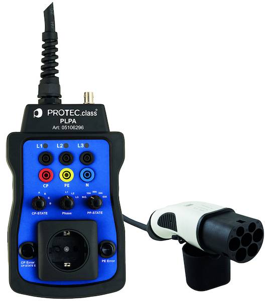 PLPA Ladesäulenprüfadapter Typ-2
