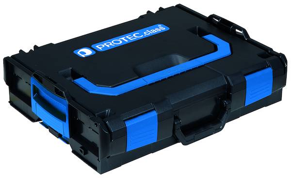 PLBOXX12S Systemkoffer 12 Fächer sw