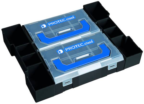 PROTEC.class Insetboxen-Set PLBOXXMU3S LB Mini schwarz