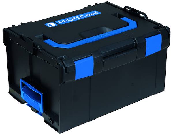 PROTEC.class Systemkoffer PLBOXX238S leer H 253mm schwarz