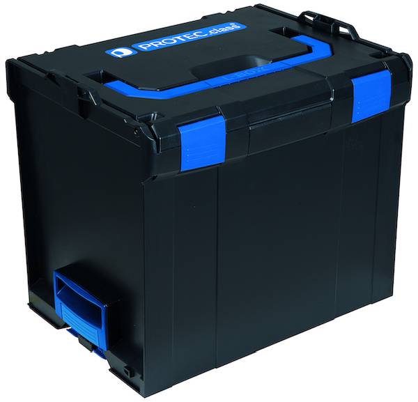 PROTEC.class Systemkoffer PLBOXX374S leer H 389mm schwarz