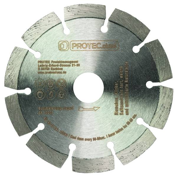 PROTEC.class Diamanttrennscheibe PDA125 Abrasiv