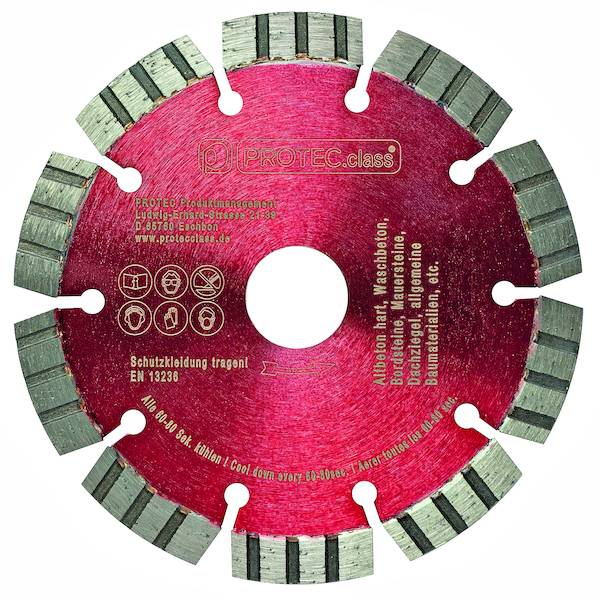 PDT230 Diamanttrennscheibe 230 Turbo