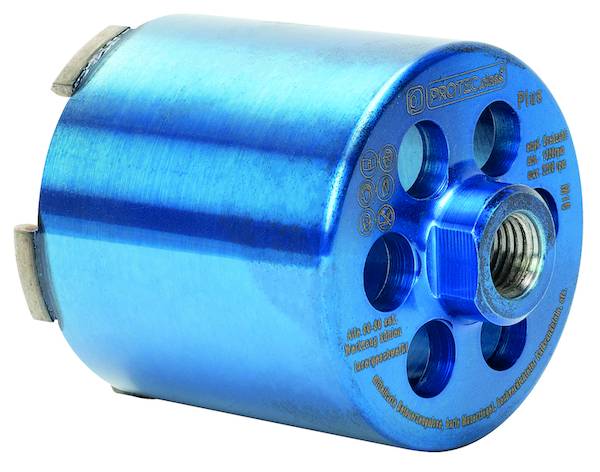 PDLGPL68A Dosensenker Absaugung 68 blau