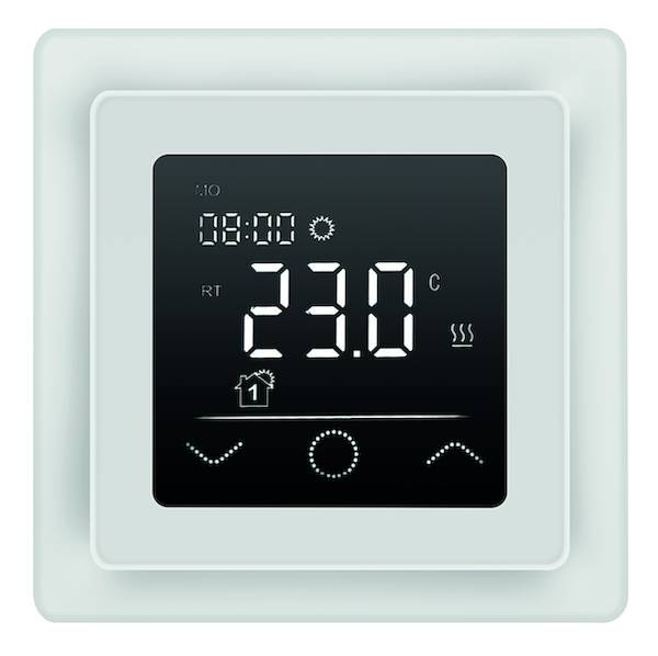 PROTEC.class Fußbodentemperaturregler PHMTD prog. 16A weiß