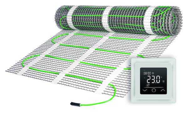 PROTEC.class Heizmattenset PHMR1.0 progr. Regler 1qmm 160W