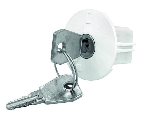 PSDSW1 Steckdosenschloss Schloss 1 ws